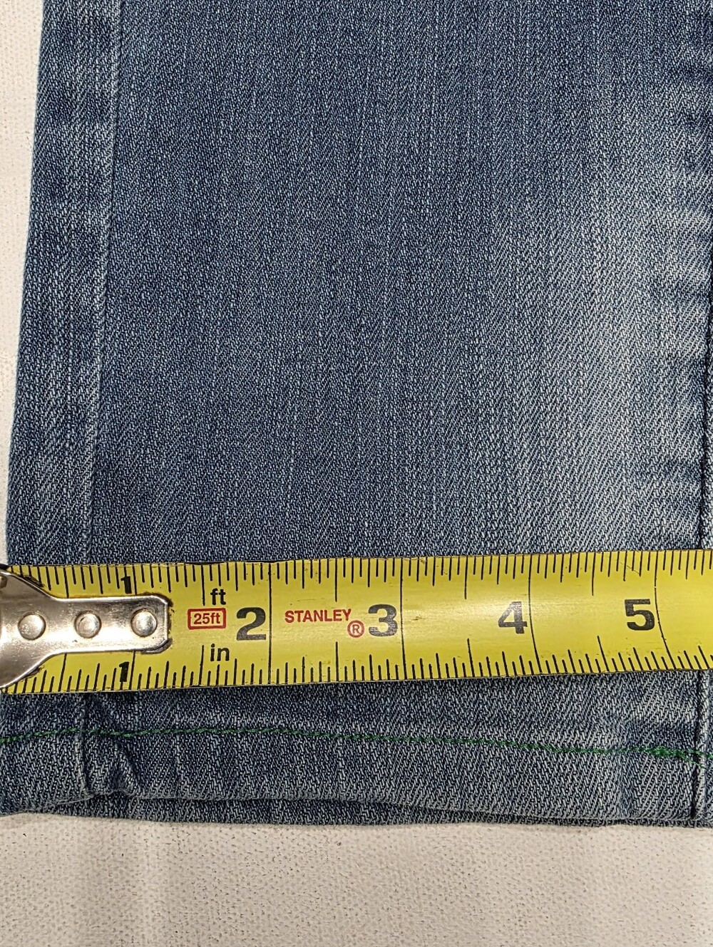 Vintage Ecko Red Y2K Embroidered Rhinestone Studded Slim Jeans Size 3/4 - Picture 10 of 11